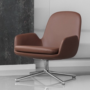 NORMANN COPENHAGEN křeslo Era Swivel Lounge Chair Swivel Black nízké