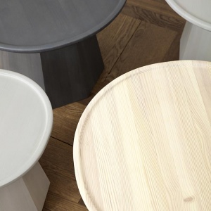 NORMANN COPENHAGEN stolek Pine malý tmavě modrý