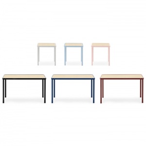 NORMANN COPENHAGEN kávový stolek Case malý světle modrý