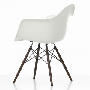 VITRA židle DAW tmavě červená
