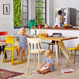 VITRA židle Basel Chair přírodní cihlová