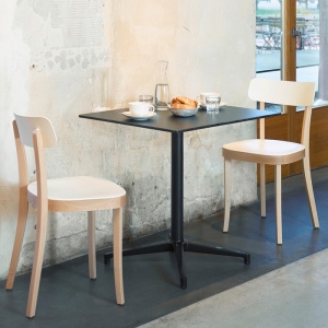 VITRA židle Basel Chair černá krémová