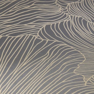 FERM LIVING tapeta Coral zlatá