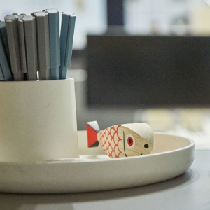 VITRA organizér O-Tidy světle šedý
