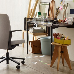 VITRA odpadkový koš Happy Bin L žlutý