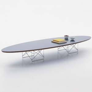 VITRA stolek Elliptical Table ETR bílý