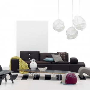 VITRA stolek Elliptical Table ETR bílý