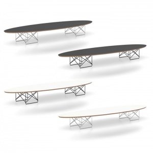 VITRA stolek Elliptical Table ETR černý