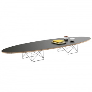 VITRA stolek Elliptical Table ETR černý