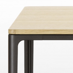 VITRA stolek Plate Table 400x400 čokoládový