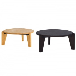 VITRA stolek Guéridon Bas ořech