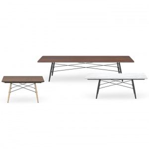VITRA stolek Eames Coffee Table palisandr malý