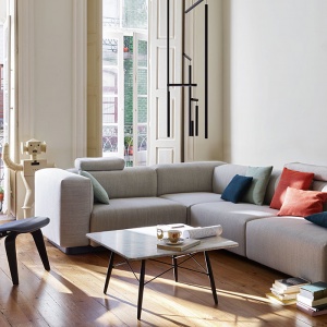 VITRA stolek Eames Coffee Table palisandr malý