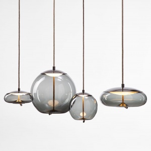 BROKIS závěsné svítidlo Knot Small Sfera transparentní