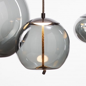 BROKIS závěsné svítidlo Knot Small Sfera transparentní