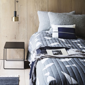 FERM LIVING polštář Colour Block malý světle růžový