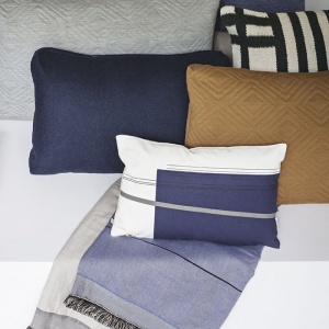 FERM LIVING polštář Colour Block malý světle růžový