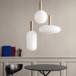 FERM LIVING stínidlo k závěsnému svítidlu Collect Opal Shade Tall