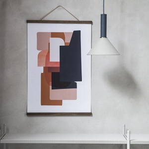 FERM LIVING stínidlo k závěsnému svítidlu Collect Cone Shade černé