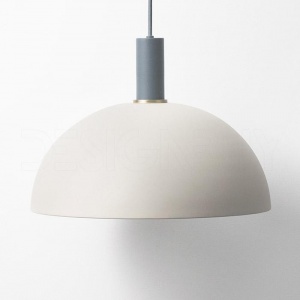 FERM LIVING stínidlo k závěsnému svítidlu Collect Dome Shade tmavě zelené