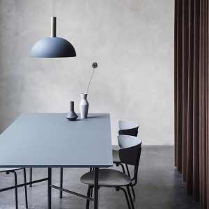 FERM LIVING stínidlo k závěsnému svítidlu Collect Dome Shade tmavě zelené