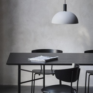 FERM LIVING stínidlo k závěsnému svítidlu Collect Dome Shade tmavě zelené