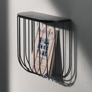 AUDO (MENU) police Cage tmavá