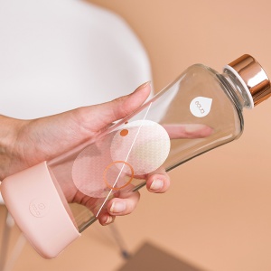 láhev Metallic Rose Gold
