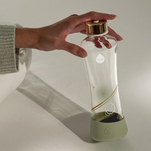 EQUA láhev Metallic Gold