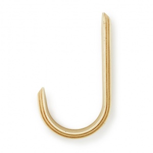 věšák Curve přírodní