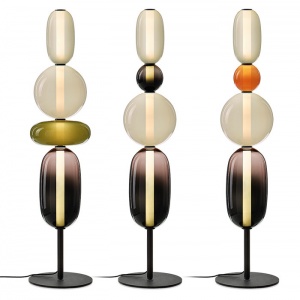 BOMMA stojací lampa Pebbles velká