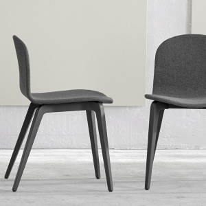 ONDARRETA židle Bob XL Lacquered beech polstrovaná
