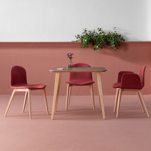 ONDARRETA židle Bob XL Lacquered beech polstrovaná