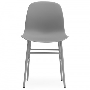 NORMANN COPENHAGEN židle Form Steel šedá