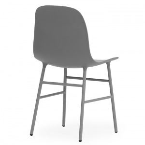 NORMANN COPENHAGEN židle Form Steel šedá