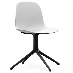 NORMANN COPENHAGEN židle Form Swivel bílá