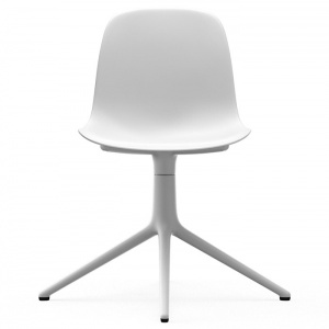 NORMANN COPENHAGEN židle Form Swivel bílá