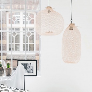 BLOOMINGVILLE závěsné svítidlo Bamboo Nature nízké