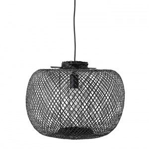 BLOOMINGVILLE závěsné svítidlo Bamboo Black nízké