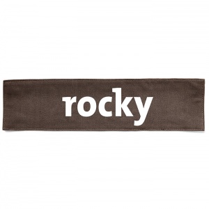 FATBOY polštář Doggielounge Stonewashed se jmenovkou velký červený