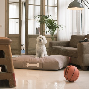 FATBOY polštář Doggielounge Stonewashed malý modrý