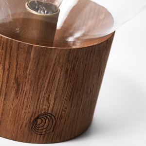 BROKIS stolní lampa Muffins velká opalín
