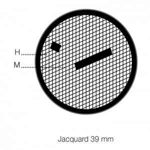 NAVA hodinky Jacquard stříbrné kovový pásek