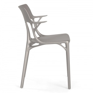 KARTELL židle A.I. Chair šedá