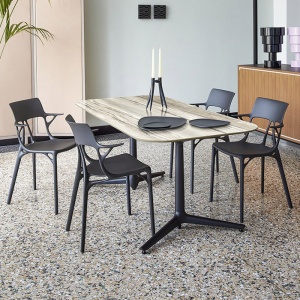 KARTELL židle A.I. Chair černá