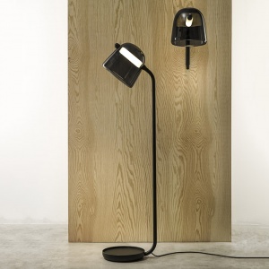 BROKIS stojací lampa Mona Medium transparentní