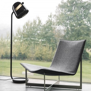 BROKIS stojací lampa Mona Medium transparentní
