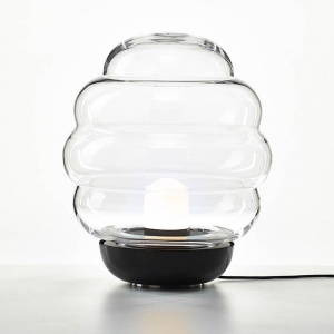 BOMMA stojací lampa Blimp střední čirá