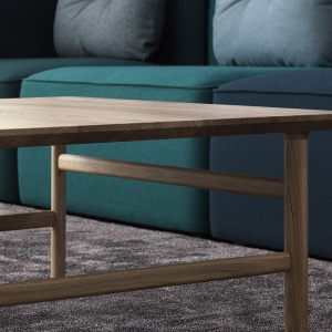 NORMANN COPENHAGEN stůl Grow střední světlý