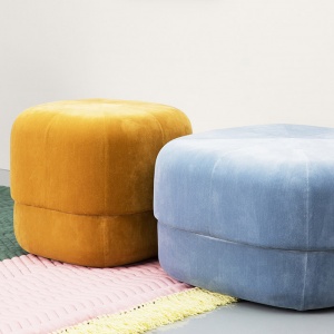 NORMANN COPENHAGEN taburet Circus žlutý malý
